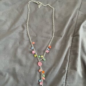 Multi color kid core necklace